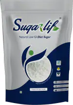 Sugarlif LOW GI Diet Sugar- Orignal Product of Dr. C K Nandagopalan - Diabetic Friendly Herbal Cane Sugar-Free From Chemicals, Artificial Sweetener Substitute Low Glycemic Index (GI) (1 Kg)