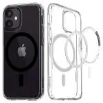 Spigen Black Polycarbonate Ultra Hybrid Mag Back Cover Case For Iphone 12 Mini
