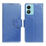 A D Enterprises Net Blue Flip Cover for Vivo Y02S | Magnetic Case | Shock Absorbent | Flip Cover Vivo Y02S