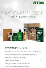 Vitro Immunity Booster Small Gift Box - 1000 ml (Pack of 9)