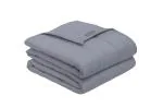 Mysa Sleep 7 Kg Weighted Blanket - Breathable Microfiber with Premium Glass Beads (Silver Grey,60