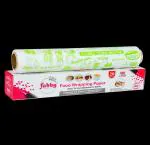 Fabby Food Wrapping Paper 10 MTR PACK| Multipurpose Paper | Microwave Safe I Tiffin Wrap Roti, Parantha, Sandwich, Rolls, Burgers & Many More ! Keeps Food Fresh and Alive(Pack of 2)