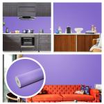WallWear - Self Adhesive Wallpaper| (Solid Purple) Extra Large (200x60) cm | Wallpapers For Wall | Decoration Wall Sticker For Wall | Home | Bedroom | Living Room | Kids Room | Kitchen & Festivals Decoration.