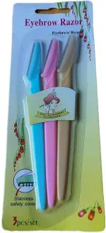OPTRA-Fashsio Eyebrow Shaper Facial Razor (Set Of 3)