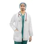 IS Indosurgicals Doctor's Apron Lab Coat (Size 44)