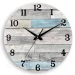 AUROMIN Silent Wall Clock for Home Stylish Latest | Wall Watch for Home | Modern Designer Fancy Big Size Clock for Bedroom, Living Room, Office, Hall and Kitchen (Style 1, 40 cm)