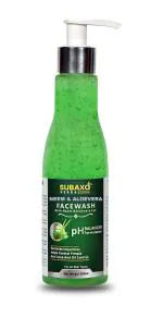 SUBAXO Neem Aloe Vera Face Wash 200 ml | Skin Brightening | Anti Acne & Pimples| Dark Spots Removal| Herbal Face Wash |Oil Control | Neem Face Wash| For Women & Men