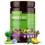 Vegan Greens Women Diet Meal in a Shake With Ayurvedic Herbs- Healthy Meal Replacement Shake For Weight Management, Calorie Control Metabolism & Immunity (500g, Chocolate)