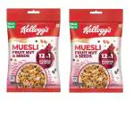 Kellogg's Muesli Fruit & Nuts | 75gm X Pack of 2