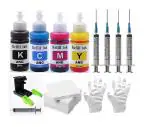 ANG Refill Ink For hp 2335 printer ink cartridge Compatible With HP 682 Ink Cartridge Each Bottle 100 ML 4 Refill ink bottle_With 5 Syringe & 1 nos Suction Tool Kit set 2 set hand glove & tissue paper