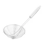 Heavy Duty Stainless Steel Deep Fry Strainer/Skimmer/Jhara/Oil Strainer/Puri Strainer