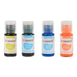 Colourmist Soft Gel Concentrated Food Color Assorted 20g each, Pack of 4 Colours (Lemon Green,Tiffany Blue,Pastel Blue,Pastel Orange), Edible Gel Colour For Fondant, Dessert, Baking