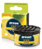 AREON Good Quality Lemon Car Air Freshener - 35 g (9.7 x 7 x 3.8 cm)