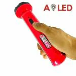 A1 LED 2-in-1 8W Emergency Lantern with 3W Rechargeable LED Torch | 16 MEGA Luminous Hi-Power LEDs | Portable Light-Weight | Suitable for Hiking Power Outages Camping