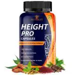 Nutriley Height Pro Capsules, Height Gain Supplement, Ayurvedic Height Gain (60 Capsules)