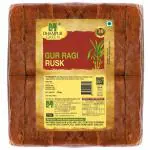 Dhampur Green Gur Ragi Rusk 200g (Pack of 2)