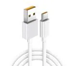 ekus Oppo-Realme 65W Super Vooc Cable, USB Type-C to USB-A | Data Sync Fast Charging Cable Compatible for Realme XT, Realme XT 730G, Realme X2