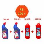 KILTO COMBO PACK 4 |2 Bathroom Cleaner|2 Toilet Cleaner|