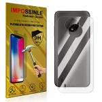 FCS PET Glossy Moble Back Screen Protector for Nokia C200 | Self Healing Flexible Glossy Unbreakable Soft Hydrogel Film Anti-Scratch Glossy Screen Guard | Back Skin TPU