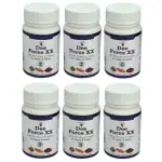 DEE INDIA HERBALS Ayurvedic Natural Dee Force XX Capsules - For Vigour, Vitality, To Boost Strength, Stamina & energy, Better Pysical Peformance, Antioxidant Power (180, Pack of 6)