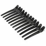 Stylazo Black Salon Hairdressing Hair Styling Section Clip Hair Accessories Hair Clip (Black)