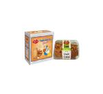 Mr UNCLE PUNJABI ATTA BISCUITS (800 gm) + FRUIT CAKE (200 gm) Pack of 2