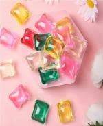 THALAIVA Smart Pods Liquid Detergent For Front Load & Top Load Washing Machines Liquid Pods | Laundry Cleaning 3 in 1 Benefits, Tackle Fights Tough Stain Removal, Suitable for All Washing Machine (Pack Of 48 Pcs)