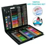 PlayVista 150 Piece Deluxe Art Set, Artist Drawing&Painting Set, Art Supplies with Plastic Case, Professional Art Kit for Kids, Teens and Adults