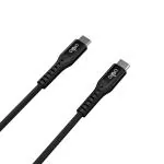 ODIO USB Type-C to Type-C 4 A 1 m Nylon Braiding Premium Fast Charging & Sync Cable