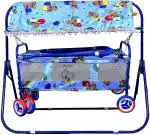 S. S Steelo Art Baby Cradle Cot Cum Stroller