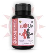 Omni Ayurveda | Build Up | Natural weight Gain Capsules | Pack Of 1 | (60 Capsules)