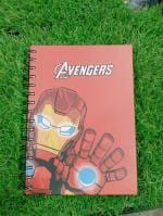 KALRA MAGIC Unique SuperHeroes |Spiral Diary Notebook |Bound Notebook |Hard Cover|Lined Spiral|Register| Rough|A5|Ruled|Copy|