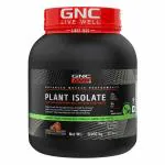 GNC AMP Plant Isolate | Vegan, Lactose Free & Soy Free | From Pea & Brown Rice Protein | Active Lifestyle | Healthy Muscles | Weight Control | 25g Plant Protein | 10g EAA | Chocolate Hazelnut | 2 lbs