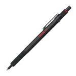Rotring 600 Ballpoint Pen, Black Barrel, 1.0Mm Medium Point Refill, Black Ink For Writing, Drawing, Graphics And Calligraphy