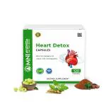 Omni Ayurveda Heart Detox Capsule - Promotes Healthy Heart | Cholesterol Control (2 x 60 Capsules)