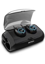 DANDY WE DELIVER QUALITY Intex AIR STUDS101 Bluetooth Headset, Black, Blue, True Wireless
