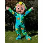 Global Halloween Mascot Cartoon Mascot Costume For Theme Birthday Party & Events | Adults | Full Size Adults- (COCOMLN-GRN)