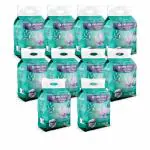 Smilepad Adult Diapers for Men and Women | M Size Waist Size 30-40 inches | Pack of 10 (100 Diapers)
