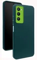 Cooldeal Green Silicone Back Cover Case With Tactile Button Cushions For Tecno Camon 18