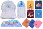 Kwitchy New Born Baby Gift Combo Bedding & Clothing Set Daily Essential Items (0-6 Months)