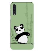 Bhai Cover Samsung Galaxy A50, A50S, A30S Poly Carbonate 3D Printed Cute Panda Bear Green Mobile Phone Back Cover Case