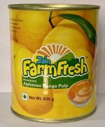 Jain Farm Fresh Sweetened Alphonso Mango Pulp 850g