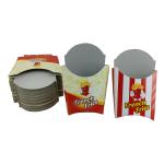 Aumni Crafts French Fries Packaging Paper Packing Pouch (Pack of 50) 16x11x3 CM Random Color Design