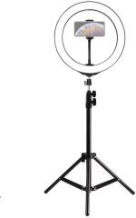 Webilla 10 Inch Led Selfie Ring Light With 7 Feet Tripod Stand, Camera Light With Cool Warm Mix Light, Led Circle Light