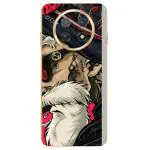 Toppings Printed Matte finish Vinyl Skin Sticker (This is not Back Case Covers) Scratch Less for Mobile Back and Camera lens for Realme 11 Pro+ Design D02 -MT