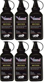 Verena Ultra Dark Black Toner Powder Compatible for Brother TN350 TN450 TN1020 TN1035 TN3145 TN720 TN2365 TN3420 TN/B021 TN1000 Cartridge Pack of 6 (600 Gram)