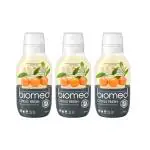 Biomed Citrus Fresh Mouthwash - 750 ml- Buy 1 Get 1 Free ( 250ml x 6)