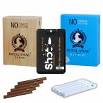ROYAL SWAG Herbal Cigarette Mint, Clove Flavoured (40 Sticks) 100% NO Nicotine & NO Tobacco - Helps To Quit Smoking (Smoking Cessation) With 100% Natural 20ML Shot Anti Addiction Spray | Pack Of 40