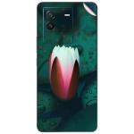 GADGETSWRAP Printed Vinyl Skin Sticker for Vivo iQoo Neo 6 (5G) - water lily