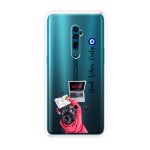 Emble Designer Clear Tranperant Silicone Case For Oppo Reno 10X Zoom -Design A27 ( TPU | Soft , Oppo Reno 10X Zoom | Multicolor )